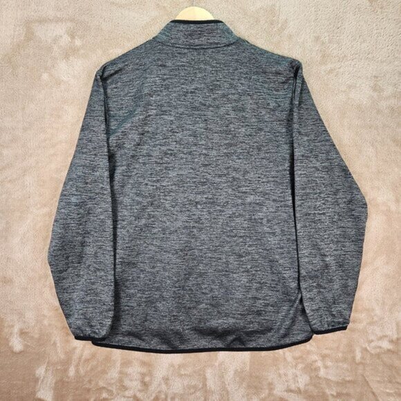 Under Armour Quarter Zip Sweatshirt Loose Fit Gray Long Sleeve Men's Size XL - Picture 2 of 10